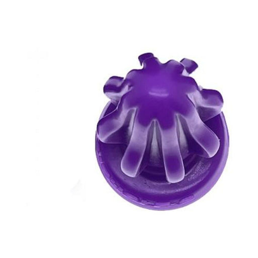 Oxballs Airhole-2 Finned Buttplug Silicone Medium Eggplant | SexToy.com