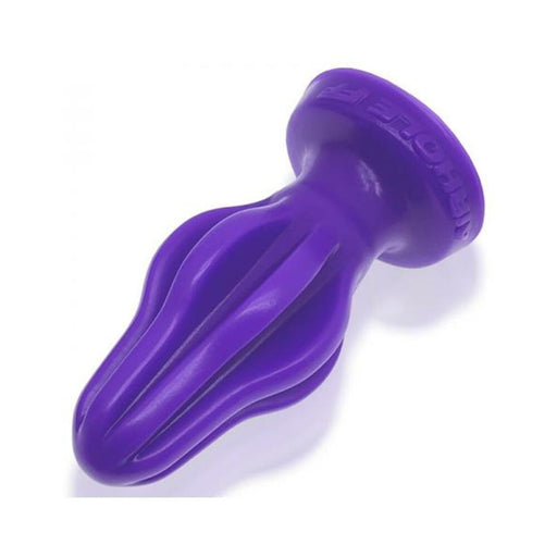 Oxballs Airhole-ff Finned Buttplug Silicone Eggplant | SexToy.com