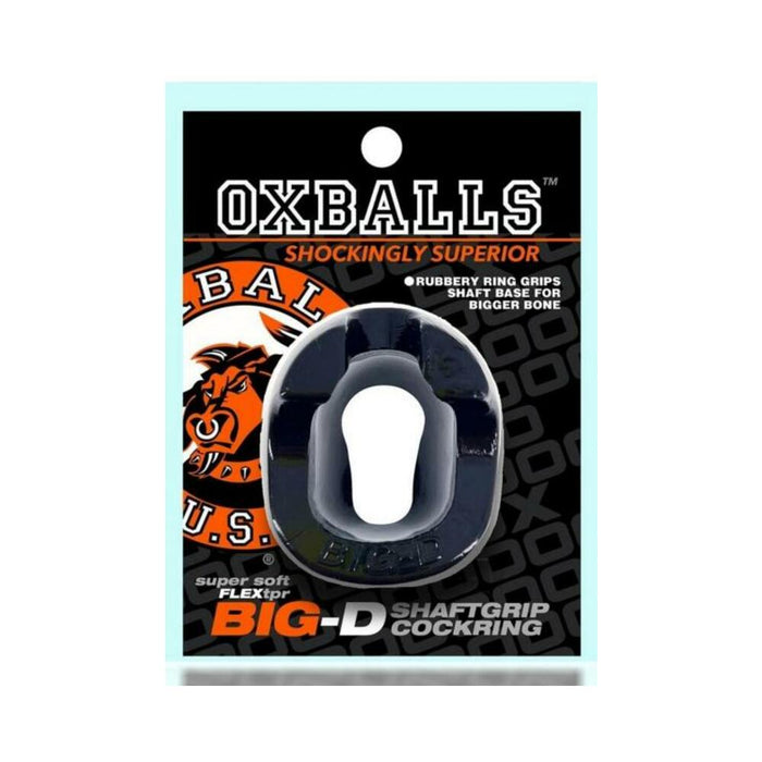 Oxballs Big-d Shaft Grip Cockring Black | SexToy.com