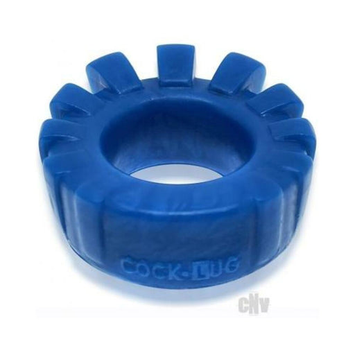 Oxballs Cock-lug Lugged Cockring Silicone Marine Blue | SexToy.com