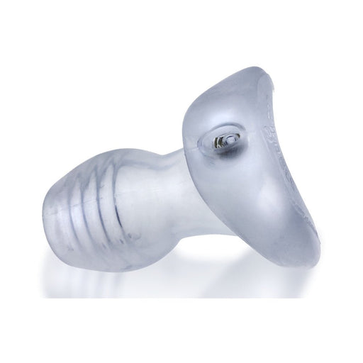 Oxballs Glowhole-1 Buttplug With Led Insert Small Clear Frost | SexToy.com