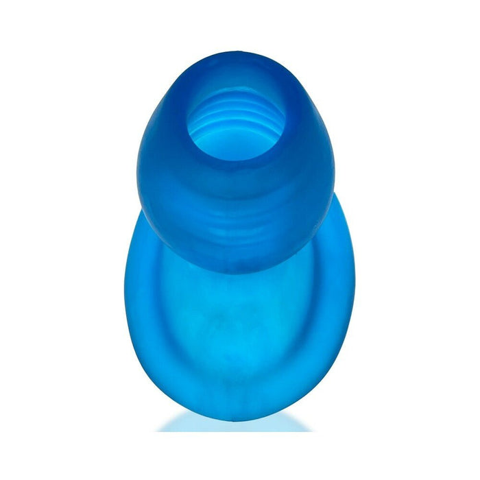 Oxballs Glowhole-1 Hollow Buttplug With Led Insert Small Blue Morph - SexToy.com