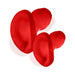 Oxballs Glowhole-2 Hollow Buttplug With Led Insert Large Red Morph - SexToy.com