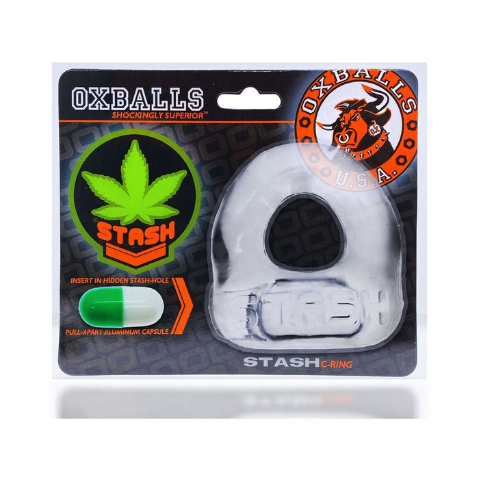 Oxballs Stash Cockring With Aluminum Capsule Insert | SexToy.com