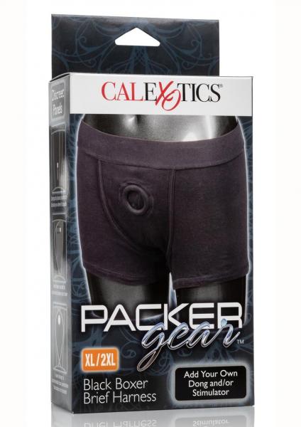 Packer Gear Black Boxer Brief Harness XL/2XL | SexToy.com