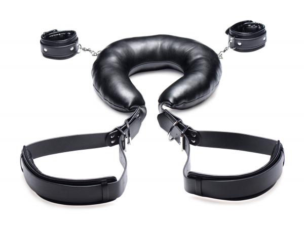 Padded Thigh Sling With Wrist Cuffs | SexToy.com
