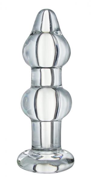 Param Anal Pleaser Glass Plug | SexToy.com