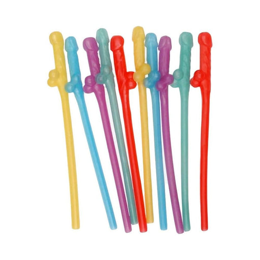 Party Pecker Sipping Straws (assorted) | SexToy.com