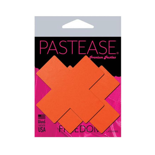 Pastease Basic Plus X Black Light Reactive - Neon Orange O/s - SexToy.com