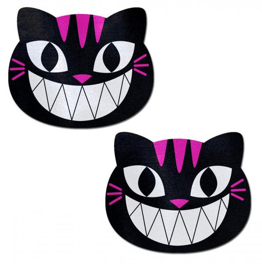 Pastease Black & Pink Cheshire Kitty Cat Pasties | SexToy.com