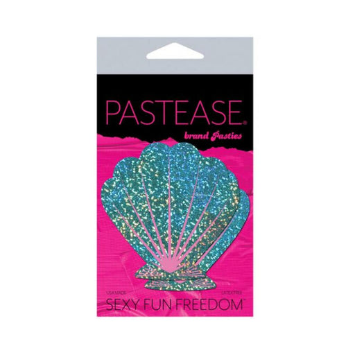 Pastease Glitter Shell - Seafoam Green And Pink O/s - SexToy.com