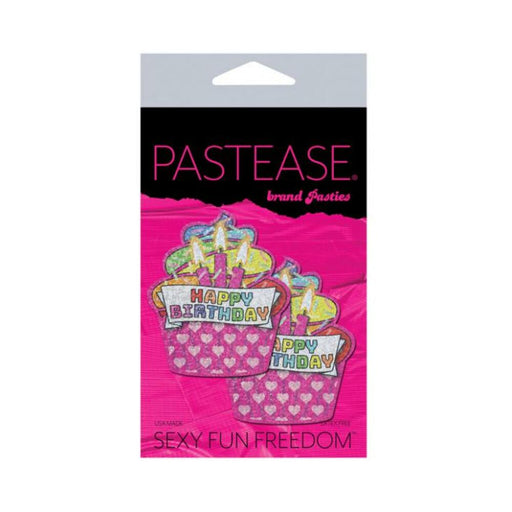 Pastease Happy Birthday Cupcake - Multicolor O/s - SexToy.com