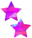 Pastease Holographic Star Pink Pasties O/S | SexToy.com