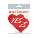 Pastease Love Yes Red Heart Pasties - SexToy.com