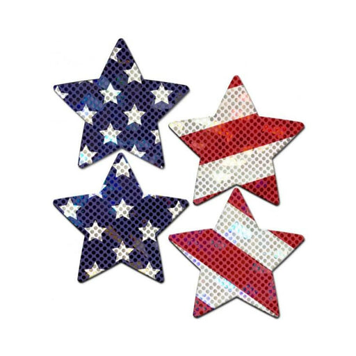 Pastease Petites Glittering Stars & Stripes Small - SexToy.com