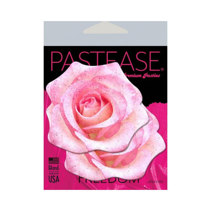 Pastease Pink Glitter Velvet Rose Pink - SexToy.com