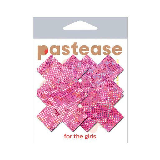 Pastease Premium Petites Disco Plus X - Pink O/s Pack Of 2 Pair - SexToy.com