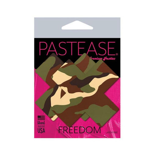 Pastease Premium Plus X Camo - Green O/s - SexToy.com
