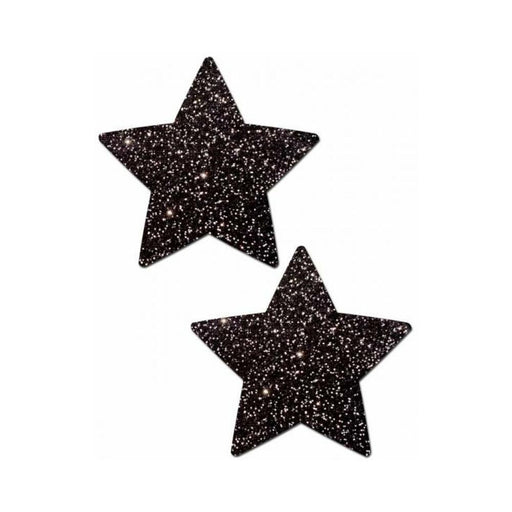 Pastease Sparkle Black Stars - SexToy.com