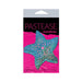 Pastease Twinkling Aqua & Pink Starfish - SexToy.com