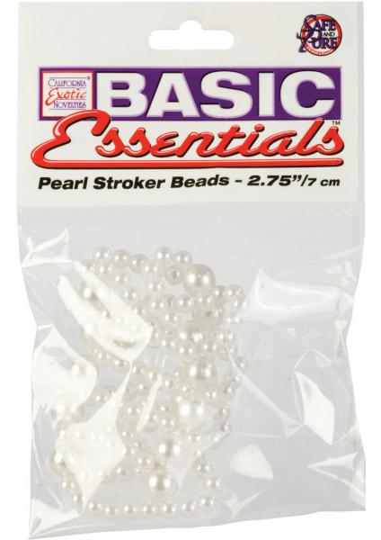 Pearl Stroker Beads Large 3" | SexToy.com