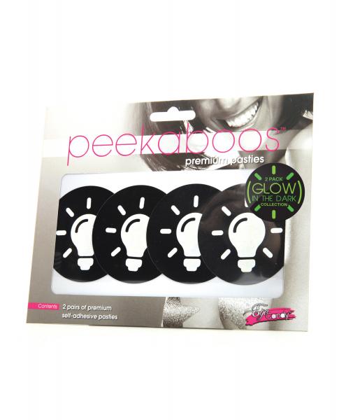 Peekaboos Glow In The Dark Light Bulb - Pack Of 2 | SexToy.com