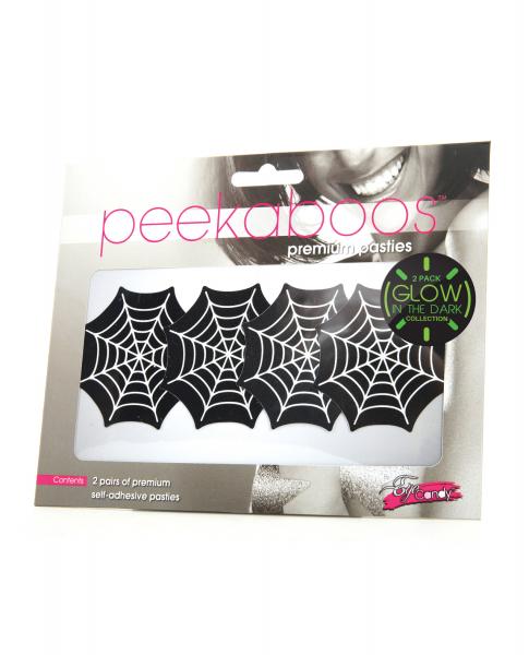 Peekaboos Glow In The Dark Webs - Pack Of 2 | SexToy.com