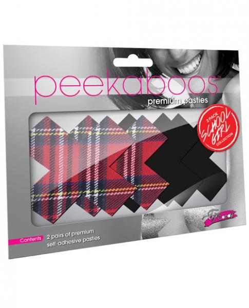 Peekaboos Schoolgirl X Pasties O/S | SexToy.com