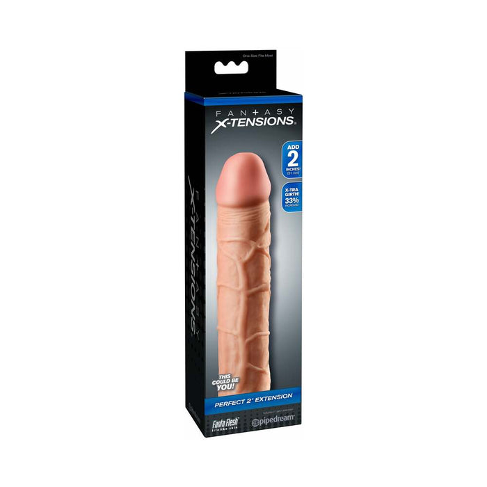 Perfect 2 Inches Extension - Beige - SexToy.com