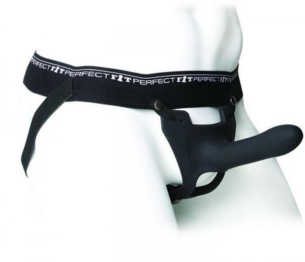Perfect Fit Zoro 5.5 inches Strap On Black | SexToy.com