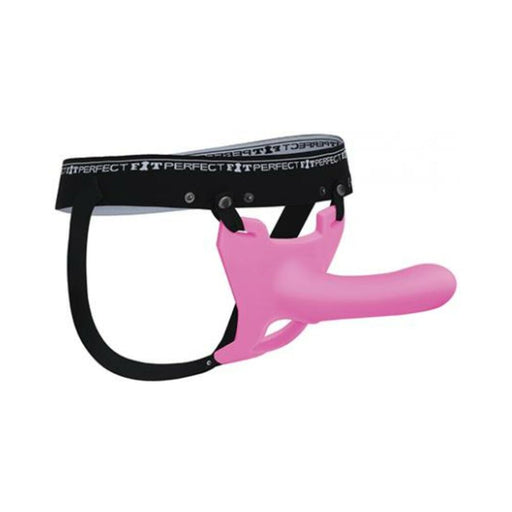 Perfect Fit Zoro 5.5" Strap On W/case - Pink - SexToy.com