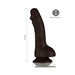 Phoenix 8 inches Realistic Silicone Dong Brown - SexToy.com