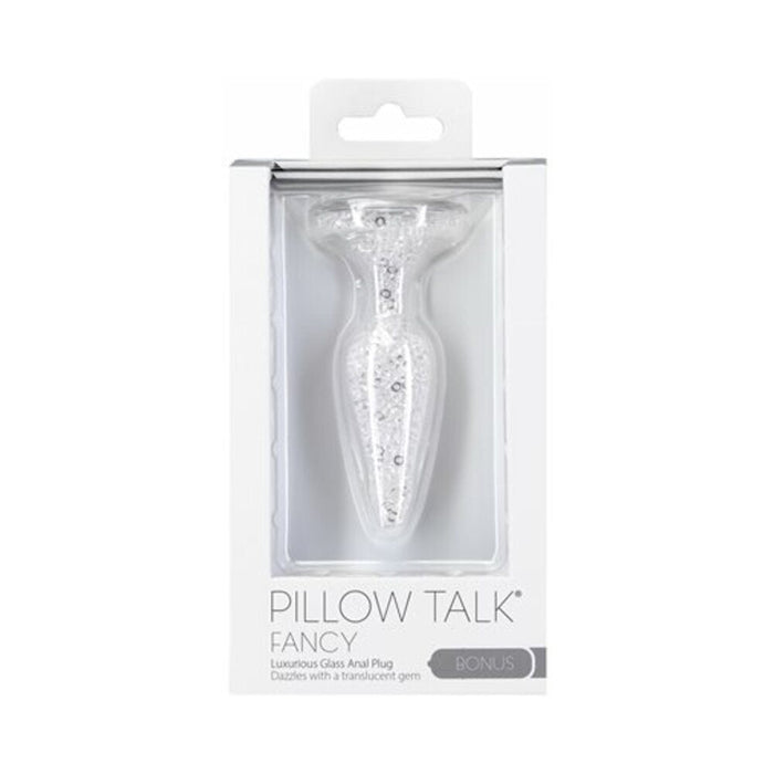 Pillow Talk Fancy Gem Plug White - SexToy.com