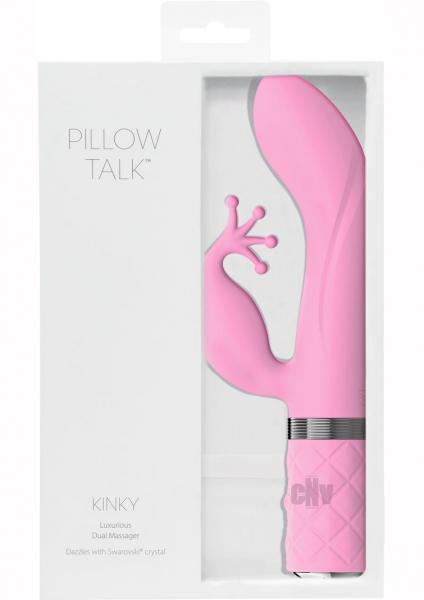 Pillow Talk Kinky Clitoral W/ Swarovski Crystal Pink | SexToy.com