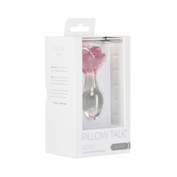 Pillow Talk Rosy Flower Plug Pink - SexToy.com