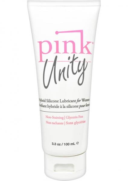 Pink Unity Hybrid Silicone Lubricant For Women 3.3 Ounce Tube | SexToy.com