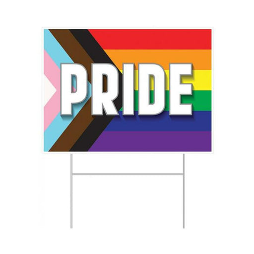 Plastic Pride Yard Sign - SexToy.com