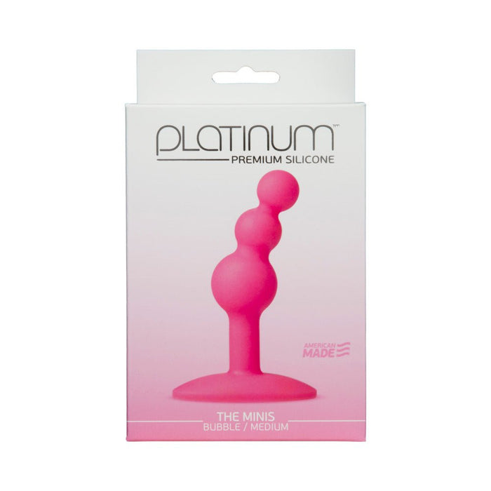 Platinum The Minis Bubble Anal Plug Medium - SexToy.com