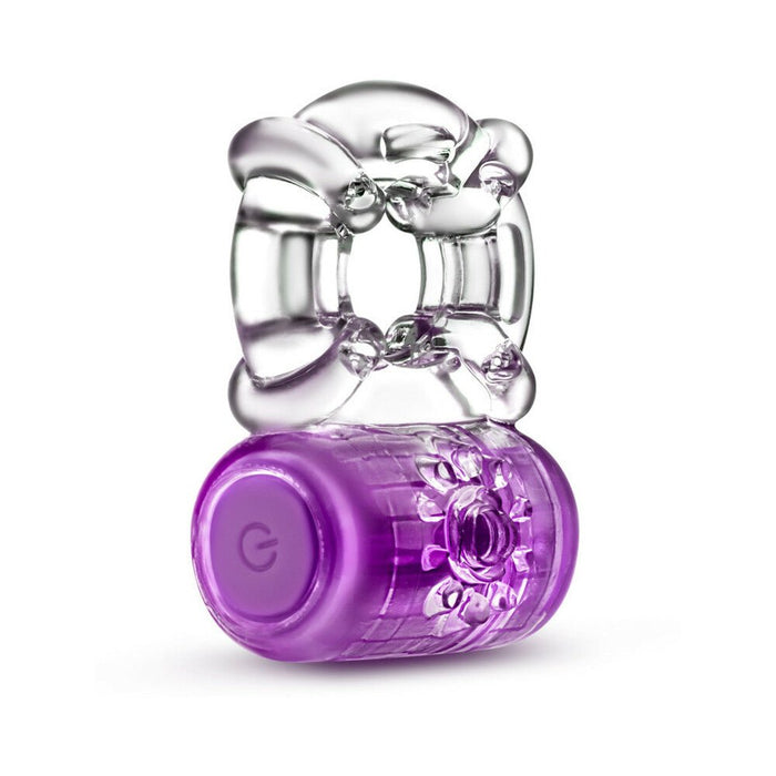 Play With Me - One Night Stand Vibrating C-ring - Purple - SexToy.com