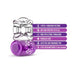 Play With Me - One Night Stand Vibrating C-ring - Purple - SexToy.com