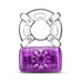 Play With Me - Pleaser Rechargeable C-ring - Purple - SexToy.com