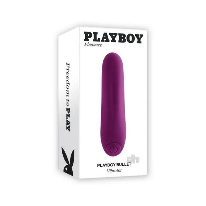 Playboy Bullet Rechargeable Silicone Vibrator Wild Aster | SexToy.com