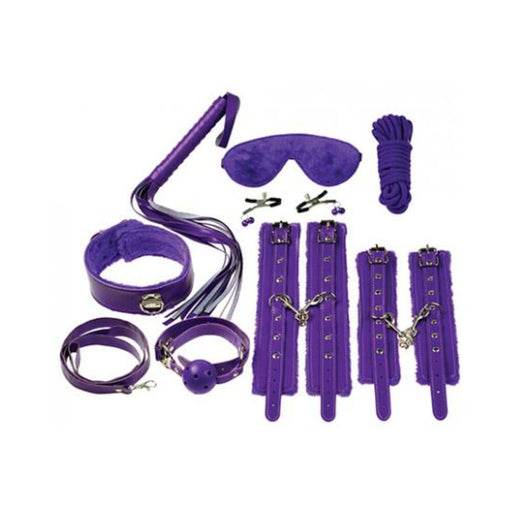 Ple'sur 12-piece Everything Bondage Kit Purple | SexToy.com