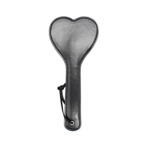 Plesur Heart-shape Paddle - Black - SexToy.com