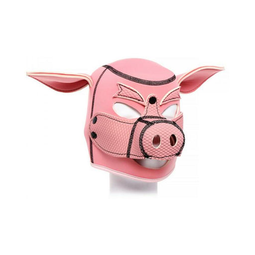 Ple'sur Neoprene Pig Mask Hood Pink | SexToy.com