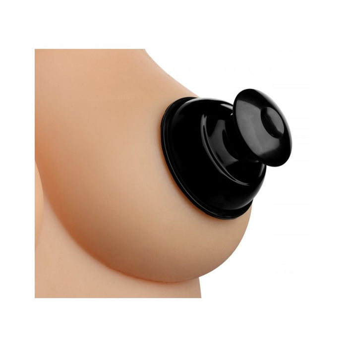Plungers Extreme Suction Silicone Nipple Suckers Black | SexToy.com