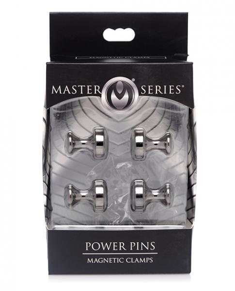 Power Pins Magnetic Nipple Clamps Set | SexToy.com