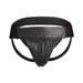 Premium Leather Plain Front With Zip Jock S/m Black | SexToy.com