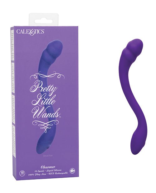 Pretty Little Wands Charmer Massager - Purple - SexToy.com