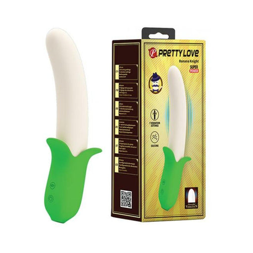 Pretty Love Banana Knight Vibrator - Green - SexToy.com